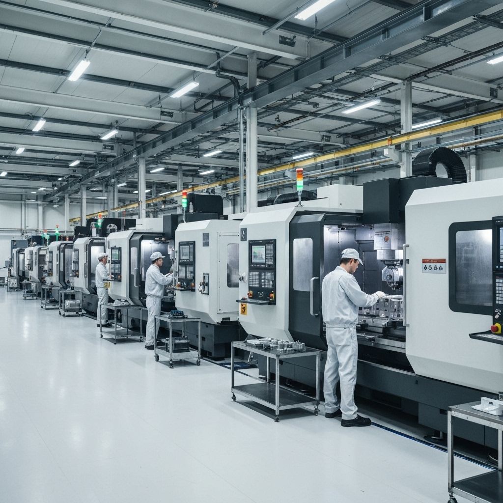 State-of-the-art CNC machining facility