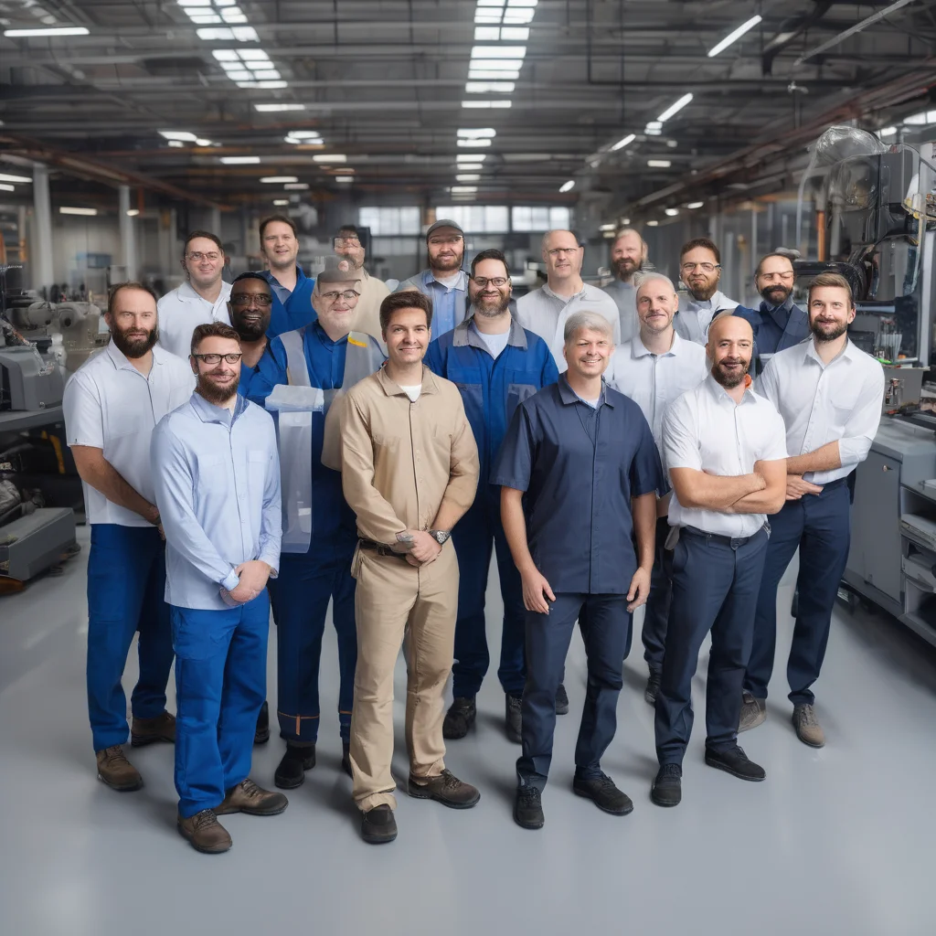 Atlanta Precision Works team in manufacturing facility